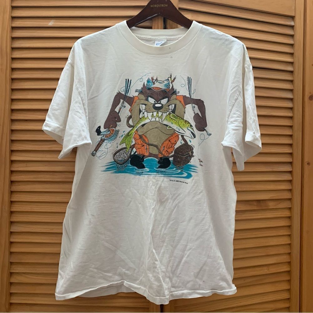 Vintage 1993 Tasmanian Devil Graphic T-shirt XL